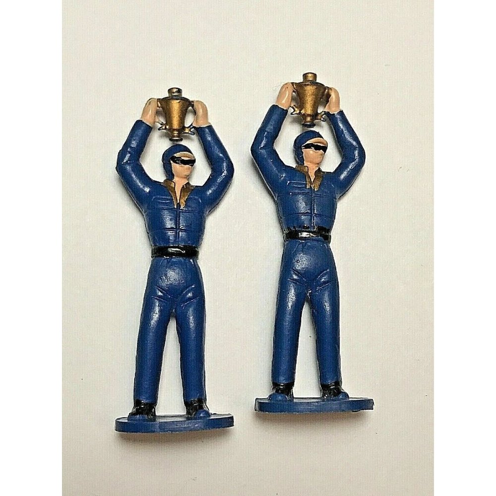 Soma Gold Cup Winner Toy Figures Wearing Blue 2.5” Tall Toy Vintage 1998